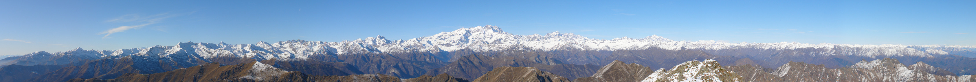 Panoramica dal M. Barone